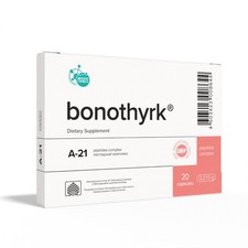 Bonothyrk A-21 Parathyroid Peptide Bioregulator 60 and 20 Capsules picture