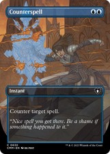 Counterspell (Borderless) Near Mint [CMM - 630] picture