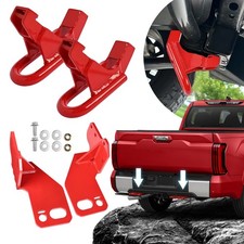 4PCS Off-Road Front Rear Recovery Point Tow Hook For Tundra TRD SR5 2022-2026 picture