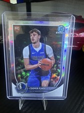 Cooper Flagg Bowman Basketball Red Rookie Variation Refractor Chase 4/18 picture