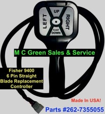 NEW FISHER STRAIGHT PLOW 6 PIN PROGRAMMABLE HANDHELD REPLACEMENT CONTROLLER 9400 picture