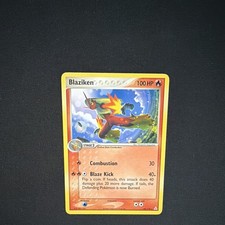 Pokémon Blaziken 20/110 EX Holon Phantoms 2006 Stage 2 English Card picture
