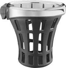 CIRO 55007 Gen 2 Drink Holder Big Ass Chrome No Mount Weatherproof Rubber picture
