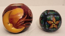 SEDONA 3D ART CANDLE w/ Cresent Moon & MOSAIC -Style Candle by Lifelines picture