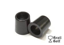 GRAIL GOLF NEW PREMIUM BLACK WOOD FERRULES .335 .55