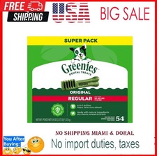 Greenies Original Regular Size Flavor Adult Natural Dental Dog Treats, 54 oz picture