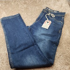 Devil-Dog Dungarees Burke Athletic Fit Jeans 32x34 Dark Wash Blue DD5001 NEW picture