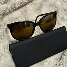 Vintage Authentic Vuarnet Pouilloux Black Frame Sunglasses Made in France w/case picture