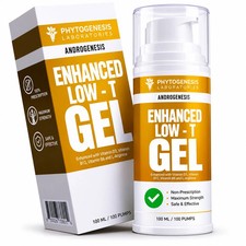 ANDROGENESIS Enhanced Formula – Low T Support Gel – T Booster for Men – Muscle R picture