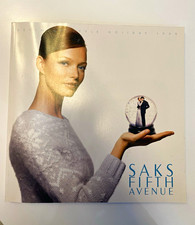 Saks Fifth Avenue Holiday 1999 Catalog Diane Kruger Shirley Mallman picture