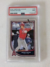 2018 Topps Big League #141 SHOHEI OHTANI RC  PSA 9    picture