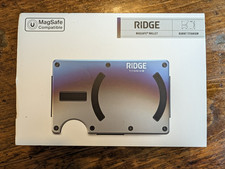 Ridge Wallet for MagSafe w/ Cash Strap BURNT TITANIUM AUWTI249800 picture