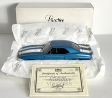 REVELL CREATIVE MASTERS 1:20 1969 CHEVY CAMARO Z/28 BLUE, COA, LTD ED #2841/3000 picture