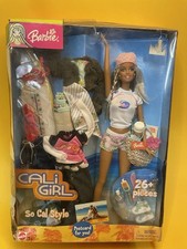 2003 BARBIE CALI GIRL SO CAL STYLE G4453  26+ Pieces Factory Sealed picture