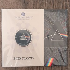 PINK FLOYD 2026 COLOUR 5 POUND COIN SEALED UNOPENED PACK picture
