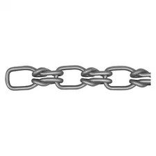 Peerless Chain 250324001 Lock Link Chain, Crbn Steel, 100'L, 485 Lb picture