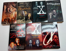 X-Files Paperback Lot 7 Kevin J Anderson Charles Grant Ben Mezrich HarperPrism picture