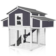 Large Chicken Coop - Unique Folding Design for Easy to Set Up, Chicken House picture