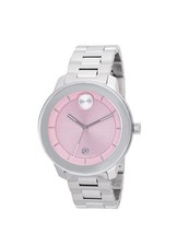 Brand New Movado Bold Verso Women’s Pink Dial Stainless Steel Watch 3600872 picture