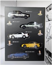 Dream Tomica Initial D Special Set AE86 Silvia RX-7 MR2 S13 Racing Car Models picture