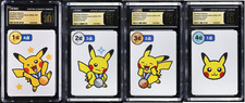 4 CGC 10 Pristine TARUKA Pikachu Second Round 1st 2nd 3rd 4th Place Pokemon picture