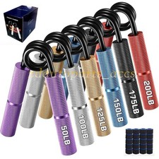 Grip Strength Trainer, 6 Pack Grip Strength Trainer Set (50-200LB), No Slip Hand picture