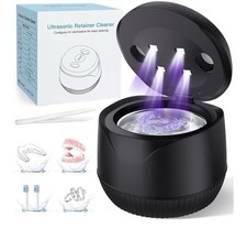 Dental Ultrasonic Retainer Cleaner Machine - Dental Cleaning Pod for Denture picture