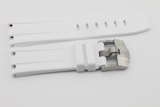 Audemars Piguet 42mm Royal Oak Offshore White Rubber Diver Strap + Buckle OEM picture