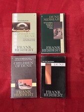 DUNE Original Ace Series By Frank Herbert Books 1,2,3,6 Lot Paperback Set picture