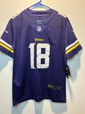 NWT🔥 Justin Jefferson #18 Youth Large (14-17) Minnesota Vikings OnField  Jersey picture