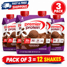 Premier Protein Shake, Chocolate, 30g Protein, 11 Fl Oz, 12 Ct .. picture