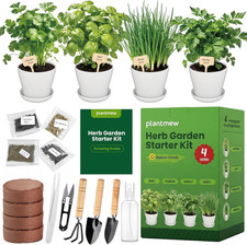 Indoor Herb Garden Starter Kit - Mothers Day Gifts - 4 Non GMO, Heirloom picture