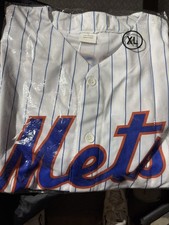 David Wright New York Mets SGA Jersey XL 2015 Citi Field Pinstripe HSS Promo picture