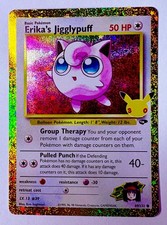 Erika's Jigglypuff 69/132 30th Anniversary Classic Collection Gold Border NM picture
