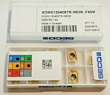 XOMX 120408TR ME08 F40M SECO *** 10 INSERTS *** FACTORY PACK *** picture