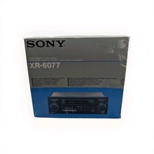 Sony XR-6077 VTG Cassette AM/FM Tuner Radio Head Unit 90s 1991 Japan NEW In Box picture