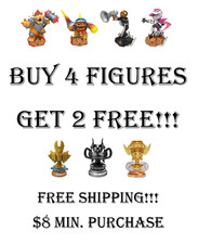 Skylanders SuperChargers Figures Buy 4 Get 2 Free - $8 Minimum Purchase picture