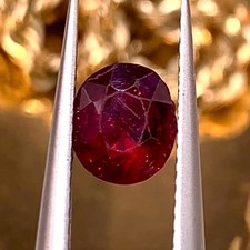 1Ct Natural Unheated Rare Antique Blood Red Spinel From Burma picture