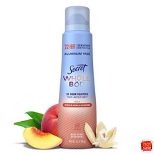 Whole Body Deodorant Spray - Peach & Vanilla - Aluminum-Free 3.5oz picture