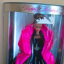 Mattel Happy Holidays Barbie 12 in Fashion Doll Special Edition Christmas NIB picture