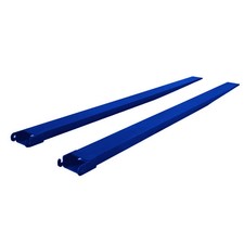 10FT Industrial Forklift Fork Extensions Blue | All-Welded Steel | 6,600 lb picture