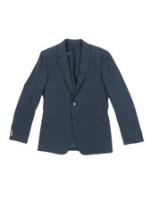 Theory Men's Chambers Plaid Slim Fit Suit Jacket (44R, Eclipse) picture