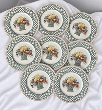 Villeroy & Boch Basket Plates Set of 8 – New – Made in Germany Vitro Porcelain picture