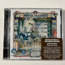 Steve Hackett Please Don't Touch UK CD new/sealed bonus tracks picture