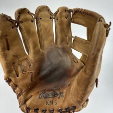 Vintage Rawlings KM6 Joe Rudi Oakland Athletics LHT BASEBALL GLOVE Made in USA picture