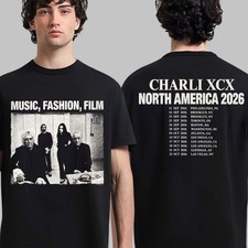Charli XCX Music Fashion Film North America 2026 Tour T-Shirt picture