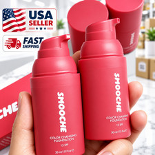 SMOOCHE Liquid Foundation SPF15 Color Changing Skin Tone Adaptive Makeup usa picture