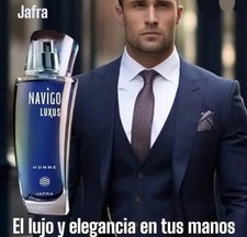 NAVIGO LUXUS HOMME (WOODY AROMA) EAU DE TOILETTE 3.3 FL.OZ BY JAFRA NEW-SEALED picture