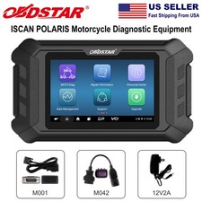 OBDSTAR iScan for POLARIS Motorcycle up to 2026 Diagnostic Scanner Action Test picture