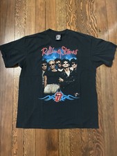 Vintage Rolling Stones Band T Shirt Made In Mexico Size XL Extra Large Vtg picture